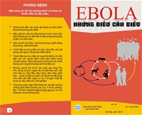 Tăng cường các biện pháp phòng, chống dịch bệnh do vi rút Ebola
